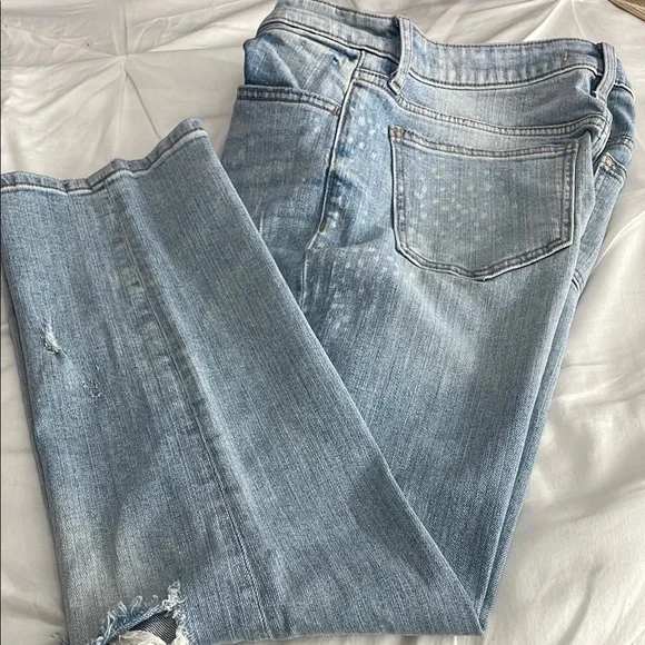 Slim Fit Blue Jeans with Faded Wash - Picture 6 of 8